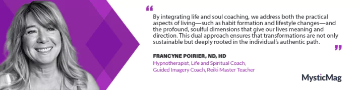 Unveiling Transformation: Francyne Poirier's Holistic Hypnotherapy and Healing Arts