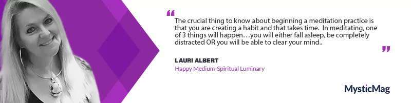 Journeying Beyond the Veil with Lauri Albert, the Happy Medium and Spiritual Luminary