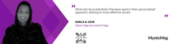 Balanced Living: Karla A. Cain's Ayurvedic Wisdom