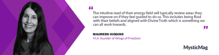 Transforming Lives and Consciousness with Maureen Higgins - Founder of Wings of Freedom”