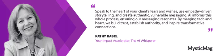 Unleashing Authentic Impact with Kathy Basel, The AI Whisperer
