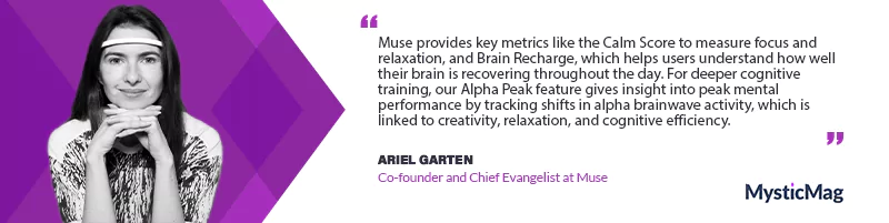 Unlocking Brain Health: Ariel Garten on Muse’s Journey with MysticMag