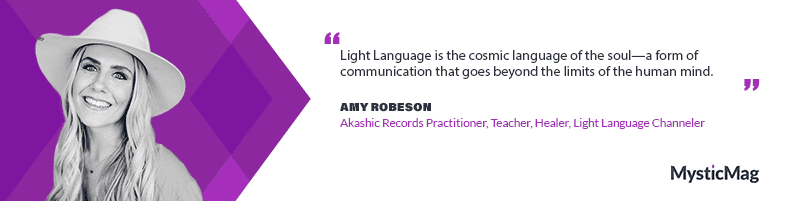 Awakening the Soul: A Journey with Amy Robeson into the Akashic Records and Light Language