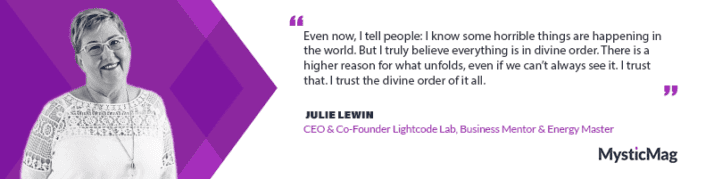 Medical Intuition to Sacred Expansion - Julie Lewin’s Mission to Normalize Spiritual Mastery in Modern Life