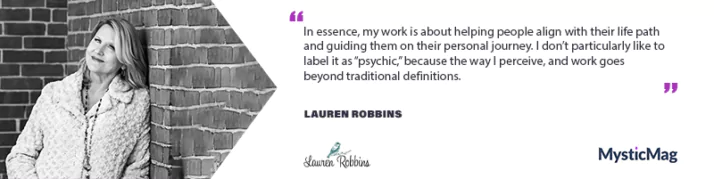 Tested and Endorsed Psychic After-Life Medium: Insights from Lauren Robbins
