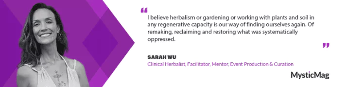 Earth as Teacher, Myth as Map - Sarah Wu’s Mission to Rewild Education, Medicine, and Culture