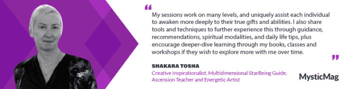 Awakening the Cosmic Self: A Conversation with StarBeing Messenger Shakara Tosha