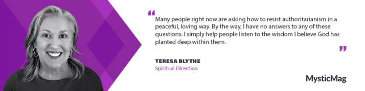 Listening for the Sacred - Teresa Blythe on Modern Spiritual Direction