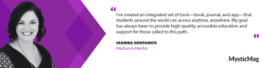 Giving Spirit a Voice - Soulful Conversation with Medium & Mentor Ioanna Serpanos