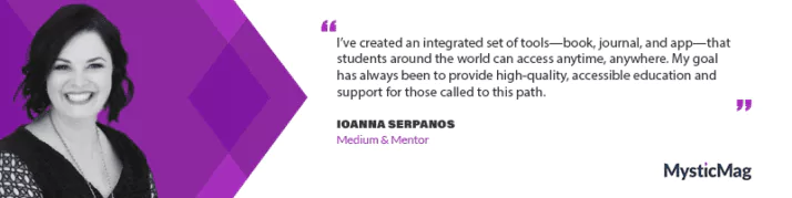 Giving Spirit a Voice - Soulful Conversation with Medium & Mentor Ioanna Serpanos